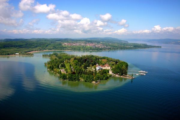 Luftbild der Insel Mainau - Copyright © by Mainau GmbH