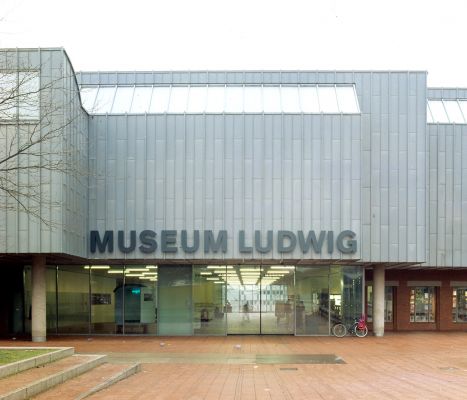 Vorderansicht des Museum Ludwig - Rheinisches Bildarchiv